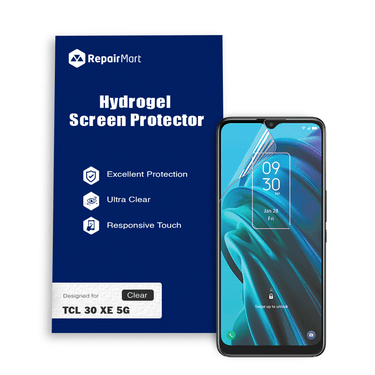TCL 30 XE 5G Compatible Premium Hydrogel Screen Protector With Full Coverage Ultra HD